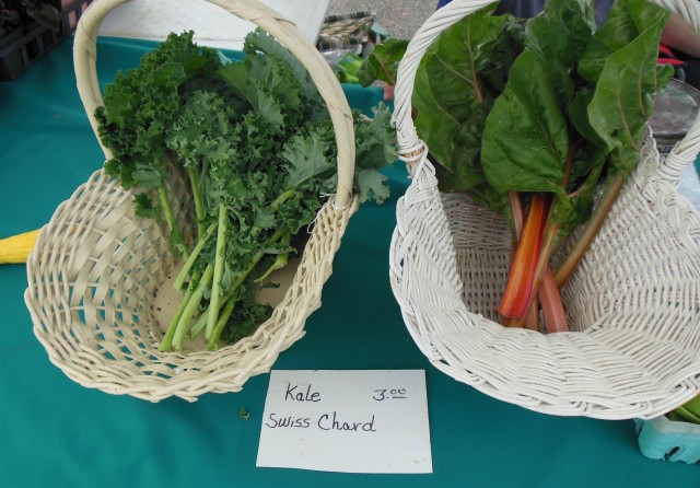 Kale andf Swiss Chard