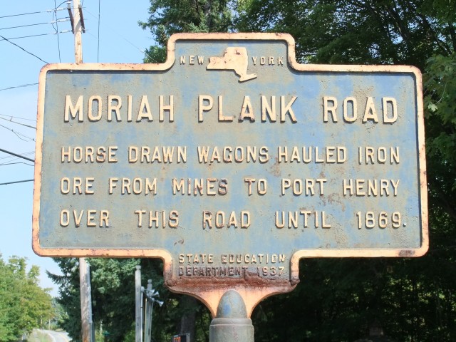 Plank Road sign