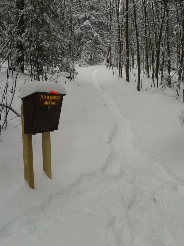 Cheney Mt Trailhead, Winter '12 - '13