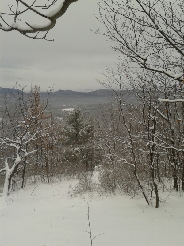 View from Cheney Mt., winter 2012 - '13